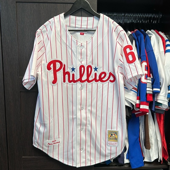 Mitchell & Ness Other - Ryan Howard Philadelphia Phillies Mitchell & Ness Authentic Jersey - White
